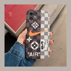 人気 NIKE X Louis Vuitton / ナイキ ケース iPhone 13/13 Pro/13 Pro Max/12/12 Pro/12 Pro Max/11 PRO/MAX/XS/8/7 plus ケース AirPods ケース ファッション ブランド 男女兼用[#ls202112189]