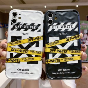 【2021新作】新品 個性潮流 人気 Off-White / オフホワイト ケース iPhone 12mini/12 Pro/12 Pro Max/11 PRO/MAX/XS/8/7 plus ケース ファッション ブランド シリコーン素材 男女兼用[#case202104271]