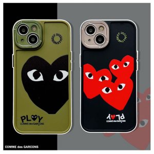 【2022新作】ブランド コムデギャルソン CDG PLAY 携帯電話 ケース iPhone 13/13 Pro/13 Pro Max/12/12 Pro/12 Pro Max/11 PRO MAX/XS スマホケース ケース シリコーン素材 人気特価販売中 [#case202208312]