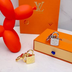 ルイヴィトン ゴールデンロック キーリング LOUIS VUITTON ヴィトン キーホルダー LV ポルト クレドラゴンヌ モノグラム 送料無料[#key202109118