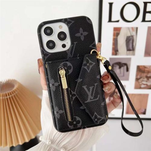 2023春夏新作 LOUIS VUITTON / ルイヴィトン アイフォンケース IPHONE14/14pro/iPhone14plus/14pro Max/iPhone 13/13 pro/13pro max/iphone12/ 12pro/12pro max iphoneケース モノグラム 携帯カバー スマホケース モノグラム カードポケット付き ベルト付き