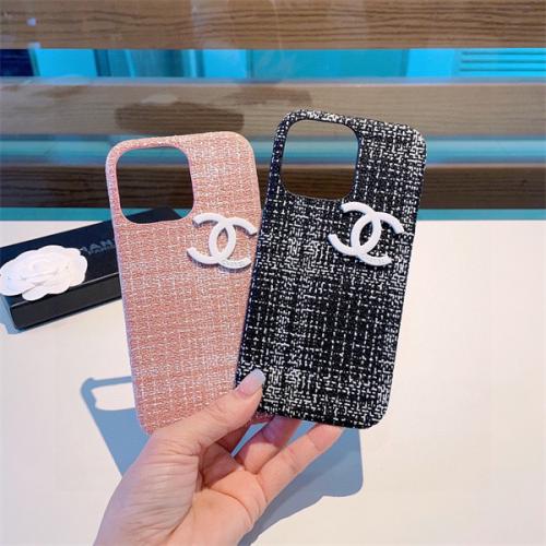 シャネル CHANEL スマホケース iphone ケース 人気芸能人愛用 携帯カバー アイホン ラシャ 贅沢 携帯 カバー 高校生 ダブルｃ ロゴ シャネル風 iphone case CHANEL風 14/14 PLUS/14 PRO 携帯 カバー アイフォン ケース 毛織物