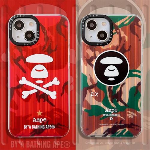 A BATHING APE Bape アベイシングエイプ スマホケース 携帯 カバー iphoneケース plus ハイブランド 流行り 大人気 おすすめ iphone pro max韓国 オシャレ新品 15 ストリート 雰囲気 アイホン ファッション Bape風