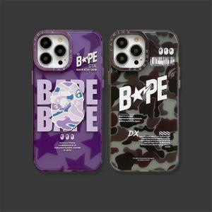 bape スマホケース iphoneケース ハイ ブランド A BATHING APE 流行り 大人気 ファッション Bape風 携帯 カバー おすすめ 15 ストリート 雰囲気 アイホン iphone pro max plus アベイシングエイプ 激安 通販