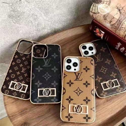 Lv ルイヴィトン手帳型バッグ iphone15/15pro/14plusカバー高品質レザー 手帳型 立体エンボス加工ロゴiphone13/13pro/13pro maxケース