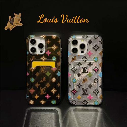 ルイヴィトン LV モノグラム メンズ レディース IPHONE16 PRO MAX 14 アイフォン15 PRO MAX 16 PRO IPHONE16 PRO MAX14 PRO MAX 15 16ケース ブランド アイフォン15 16ケースファッション LOUIS VUITTON カードポケット