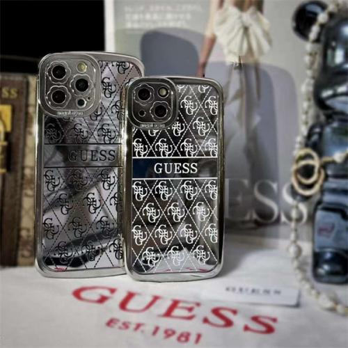 ♥GUESS♥アイフォン 16 PRO 14 Pro Max 15 Pro Max メタリック モノグラム ケース ブランド アイフォン15 16ケースファッション iPhone16 PRO MAX 14 アイフォン15 携帯