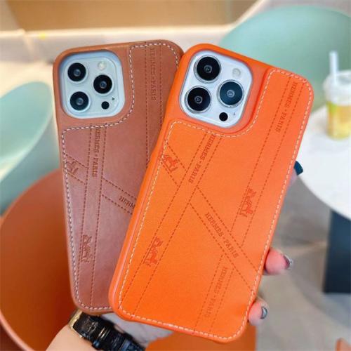 エルメス HERMES iPhone16 PRO MAX 15ケース 高級 レザー 耐衝撃 スリムデザイン ファッションアイテム アイフォンケース ブランド ファッション IPHONE16 PRO MAX14 PRO MAX 15 16ケース ブランド アイフォン15 16ケースファッション