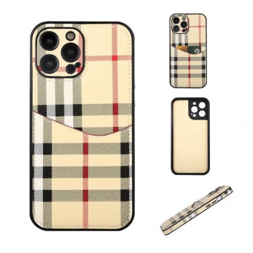 バーバリー BURBERRY iPhone16 PRO MAX アイフォン15 PRO MAX チェック柄 カード収納付き 高級 ブランド ケース 耐衝撃 アイフォン16 ケース ファッション iPhone 15 ケーススタンド機能付き ファッション IPHONE16 PRO MAX14 PRO MAX 15 16ケース ブランド アイフォン15 16ケースファッション