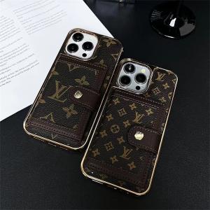 ルイヴィトン LOUIS VUITTON iPhone16 PRO MAX 14 アイフォン15 PRO MAX 16 PRO 耐衝撃 高級 ブランド ケース アイフォン15 16ケース カード収納付き ショルダーストラップ付き ファッション IPHONE16 PRO MAX14 PRO MAX 15 16ケース ブランド アイフォンケース