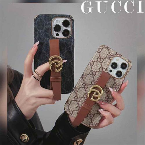 GUCCI グッチ iPhoneケース iPhone 14/15/16 Pro Max対応 高級感モノグラムレザーケース ブランドアイコン付き ハンドストラップデザイン Google Pixel 7/8/9対応 ケース 人気 高品質 新作 ファッション IPHONE16 PRO MAX14 PRO MAX 15 16ケース ブランド アイフォン15 16ケースファッション 全機種対応