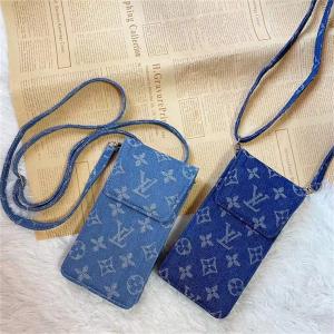 LOUIS VUITTON ルイヴィトン iPhoneケース iPhone 14/15/16 Pro Max対応 高級感デニムポシェット モノグラム ミニショルダーバッグ 全機種スマホ対応 iPhone14/15/16 Pro Maxケース対応 軽量スマートバッグ ファッションアクセサリー 新作 高級感 男女兼用 ファッション IPHONE16 PRO MAX14 PRO MAX 15 16ケース ブランド アイフォン15 16ケースファッション 全機種対応